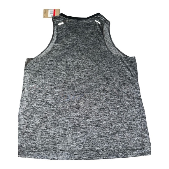 Nike Dri-FIT Rise 365 Tank Top | Large | Black/Heather/Reflective Silver NWT - Picture 6 of 7